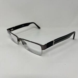 Argyleculture Frames Only Men Charcoal Parker Semi-Rimless Rectangular 57-18-150